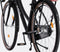 AMIGO Sturdy - Transportfiets voor Dames - Omafiets 28 Inch 53 cm - 3 Versnellingen - Terugtraprem en V-brakes - Matzwart