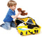 Trunki Ride-On Bij Bernard - Kinderkoffer - 46 cm - Geel