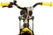 Volare Thombike - Kinderfiets - 12 inch - Zwart Geel
