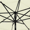 vidaXL - Parasol - 3-laags - Aluminium paal - 300 cm - Zand