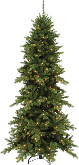 Triumph Tree kunstkerstboom led emerald pine maat in cm: 305 x 132 groen 432 lampjes - GROEN