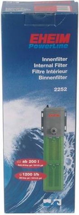 Eheim binnenfilter 2252 met 2 casettes