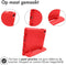 iMoshion Tablet Hoes Kinderen Geschikt voor Samsung Galaxy Tab A8 (2021/2022) - iMoshion Kidsproof Backcover met handvat - Rood