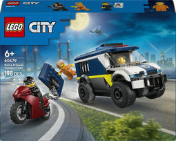 LEGO City - Politie Gevangenentransport Bouwpakket - Rollenspellen Speelgoed (60479)