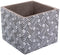 Plantenbakkenset Fiore Cement Vierkant 14 x 14 x 12 cm (4 Stuks)