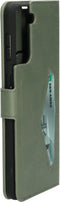 Mobiparts Galaxy S21 Plus - Classic Wallet Case - Ruimte voor pasjes - Groen