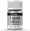 Vallejo - 70790 - Acrylverf - Briljante metallic kleur - Zilver - 35 ml