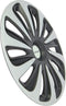 Michelin Wieldoppen 15 inch - NVS - zilver/zwart (set van 4)