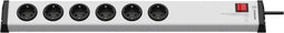 Ehmann 0268x0062301 Stopcontactsplitter Zilver, Zwart Randaarde stekker 1 stuk(s)