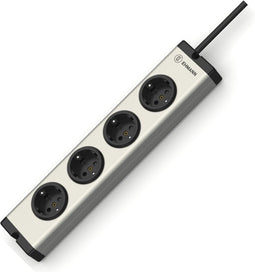 Ehmann 0600x00042031 Stekkerdoos 4-voudig Aluminium Randaarde stekker 1 stuk(s)