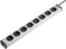 Ehmann 0600x00082031 Stekkerdoos 8-voudig Aluminium Randaarde stekker 1 stuk(s)