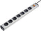 Ehmann 0601x00072031 Stekkerdoos met schakelaar 7-voudig Aluminium Randaarde stekker 1 stuk(s)