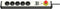 Ehmann 0873x00052035 Stopcontactsplitter Zilver, Zwart Randaarde stekker 1 stuk(s)