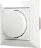 Ehmann 5591x0100 Draaidimmer Geschikt voor lampen: LED-lamp, Halogeenlamp, Gloeilamp Wit (RAL 9016)