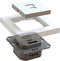 Ehmann 6460x0100 USB-laadbus Wit
