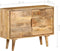 vidaXL - Dressoir - 90x30x69 - cm - massief - mangohout