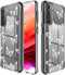 imoshion Hoesje Geschikt voor Samsung Galaxy S21 FE Hoesje Siliconen - imoshion Design hoesje - Grijs / Butterfly