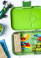 Yumbox Panino - lekvrije Bento box broodtrommel - 4 vakken - Matcha Green / Race Cars tray