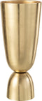J-Line vaas Thor - aluminium - goud - large - 49 cm hoog