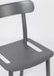 Zuiver Friday Stapelbare Tuinstoel - Set Van 2 - Mat Grijs Aluminium