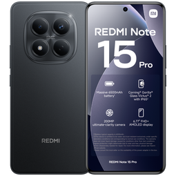 Xiaomi Redmi Note 15 Pro - Smartphone - 8GB RAM - 256GB opslag - Zwart