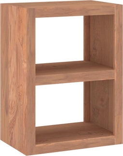 vidaXL - Bijzettafel - 45x30x60 - cm - massief - teakhout