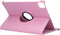 imoshion Tablet Hoes - Geschikt voor iPad Pro 11 (2020) / Pro 11 (2018) / Air 5 (2022) / Air 4 (2020) / Air 11 inch (2025) M3 / Air 11 inch (2024) M2 - 360° Draaibare Bookcase - Roze