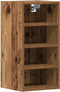 vidaXL - Hangkast - 30x29,5x60 - cm - bewerkt - hout - oud - houtkleurig