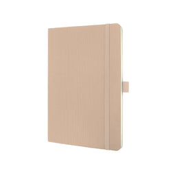 Sigel notitieboek A5 - Conceptum Pure - beige - softcover - 194 pagina's - lijn - 80 grams papier - SI-CO333