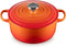 Le Creuset Signature - Braad-/stoofpan - Gietijzer - 28 cm - Oranje