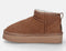 Warmbat Durack - Enkellaarzen - Suède - Cognac - Maat 39