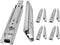 AOLISHENG A4512-10 - Kogellager ladegeleiders - 250 mm 3-vouwen volledige verlenging - Zwart