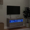 vidaXL - Tv-wandmeubel - met - LED-verlichting - 80x30x40 - cm - grijs - sonoma