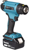 Makita DHG181ZJ - Heteluchtpistool LXT 18 V - Temperatuurbereik 150-550°C - 2 standen luchtverplaatsing (1 stuk)