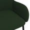 vidaXL - Eetkamerstoelen - 2 - st - fluweel - donkergroen