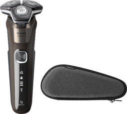 Philips Series 5000 S5886/30 - Elektrisch Scheerapparaat - SkinIQ Technologie Wet & Dry 360° Flexibele Scheerkoppen - Zwart