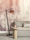 GOOD&MOJO Vloerlamp Bhutan - Bamboe Zwart/Naturel - 55x31x150cm - - Staande lampen voor Woonkamer - Slaapkamer