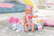 BABY born - Soft Touch Magic Girl - Babypop 43 cm met 10 functies - Roze