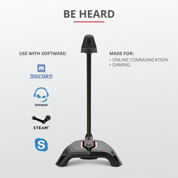 Trust GXT 215 Zabi - USB gamingmicrofoon - Omnidirectioneel met LED-verlichting