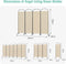 Angel Living Paravent - 4-delig - Opvouwbaar - 160 g/m² Polyester - Stalen Frame - Ruimteverdeler
