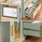 SoBuy FSB81-GR - Buffetkast - 2 lades 3 planken - Groen