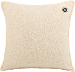 Saaf - Warmtekussen - 3 warmtestanden - Draadloos - Oplaadbaar - Bouclé Off-white - 40 x 40 cm