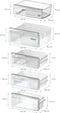 Siemens KI96NVFD0 - Koel/vriescombinatie IQ300 - NoFrost 215/75 liter - 1 hyperFresh-lade