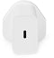 Nedis WCPD20W102WTUK - USB-C Wandlader - 20W Power Delivery - Wit