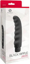 Vibrator S Pleasures Ripple Black Zwart