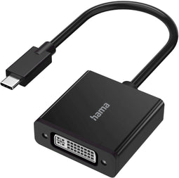 Hama 00200316 - USB-C naar DVI-D kabel - 4K Ultra-HD - Zwart