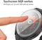 imoshion Screenprotector - Geschikt voor Samsung Galaxy Watch 6 44mm - Full Cover Hard Case / Beschermend Hoesje - Zwart