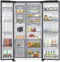 Samsung RS90F66BEFEF - Amerikaanse koelkast - Family Hub - 593L - Mat zwart