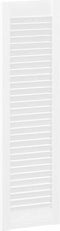 vidaXL - Kastdeur - louvre - design - 99x29,5 - cm - wit
