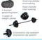 Iron Gym - 20kg Verstelbare Halterset - Voor Thuisgebruik - Zwart (1 set)